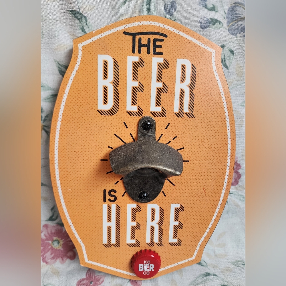 Beer opener wall decor